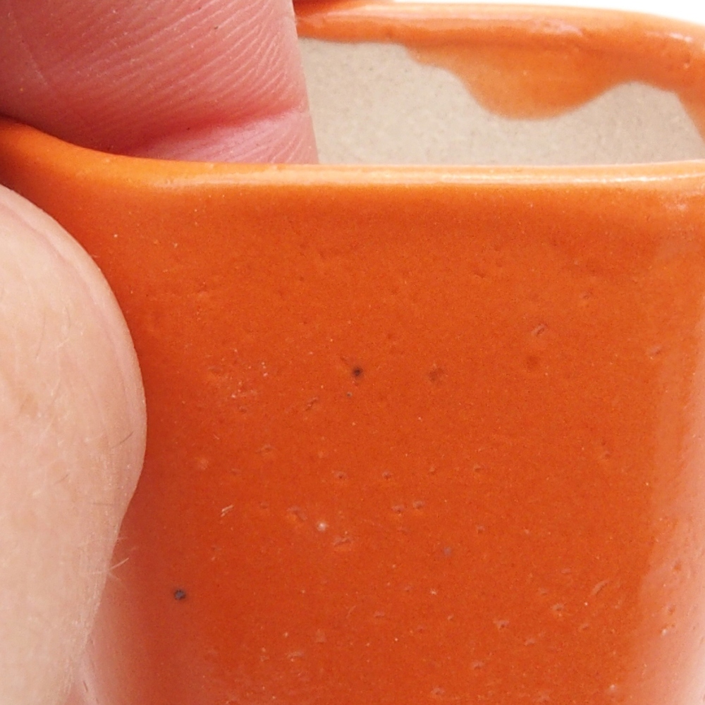 Mini bol bonsaï 5 x 5 x 5 cm, orange