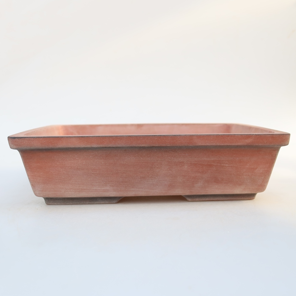 Bol en céramique  25,5 x 19 x 7 cm , couleur brique