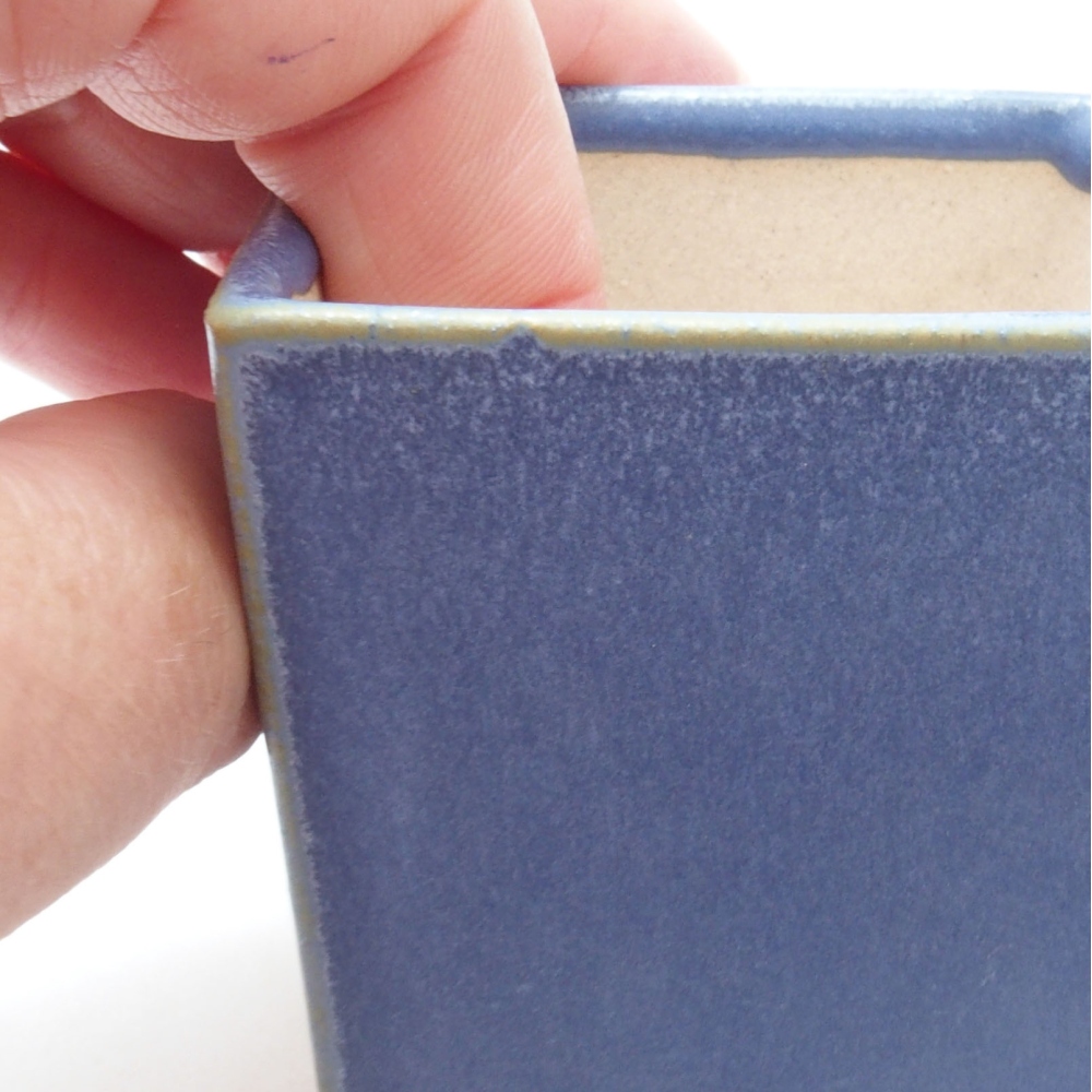 Mini bol bonsaï 5,5 x 5,5 x 6,5 cm, couleur bleu