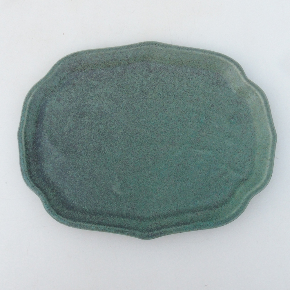 Bol en céramique H51 -18,5 x 14,5 x 1 cm - vert