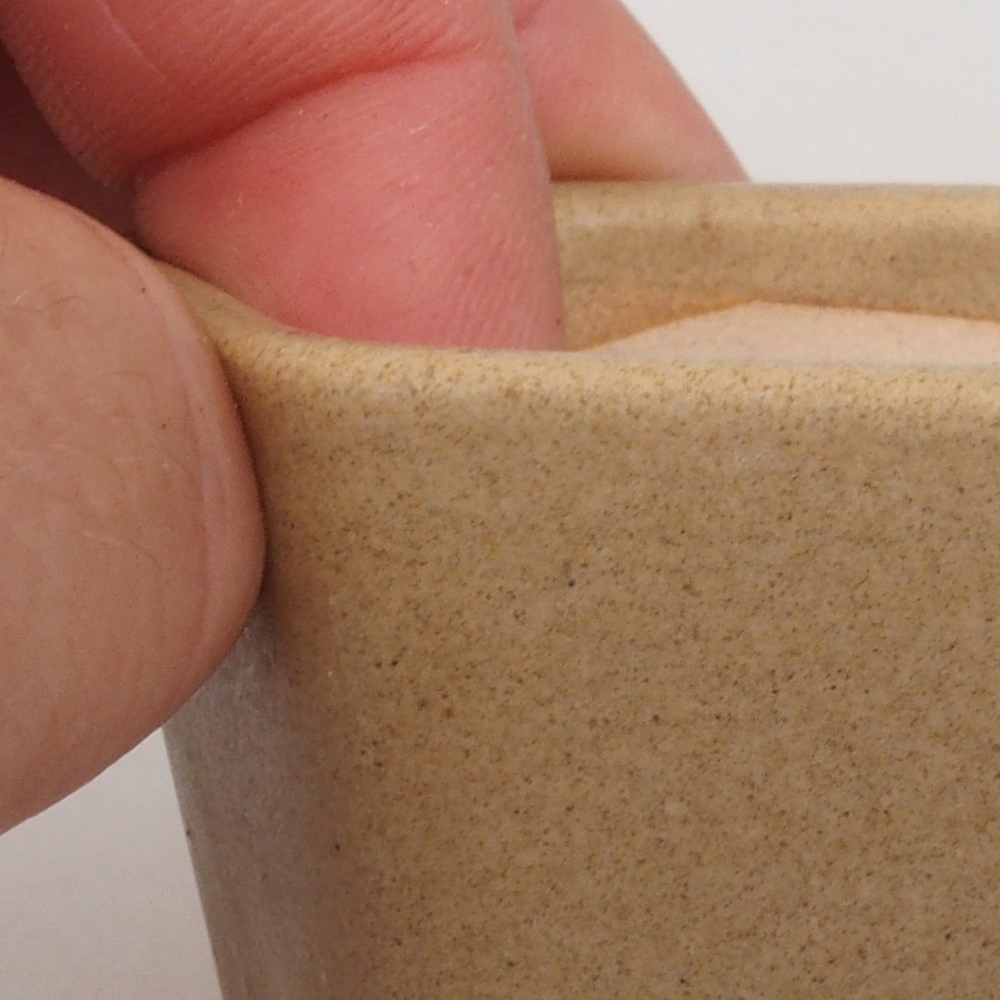 Mini bol bonsaï 5 x 5 x 5 cm, brun