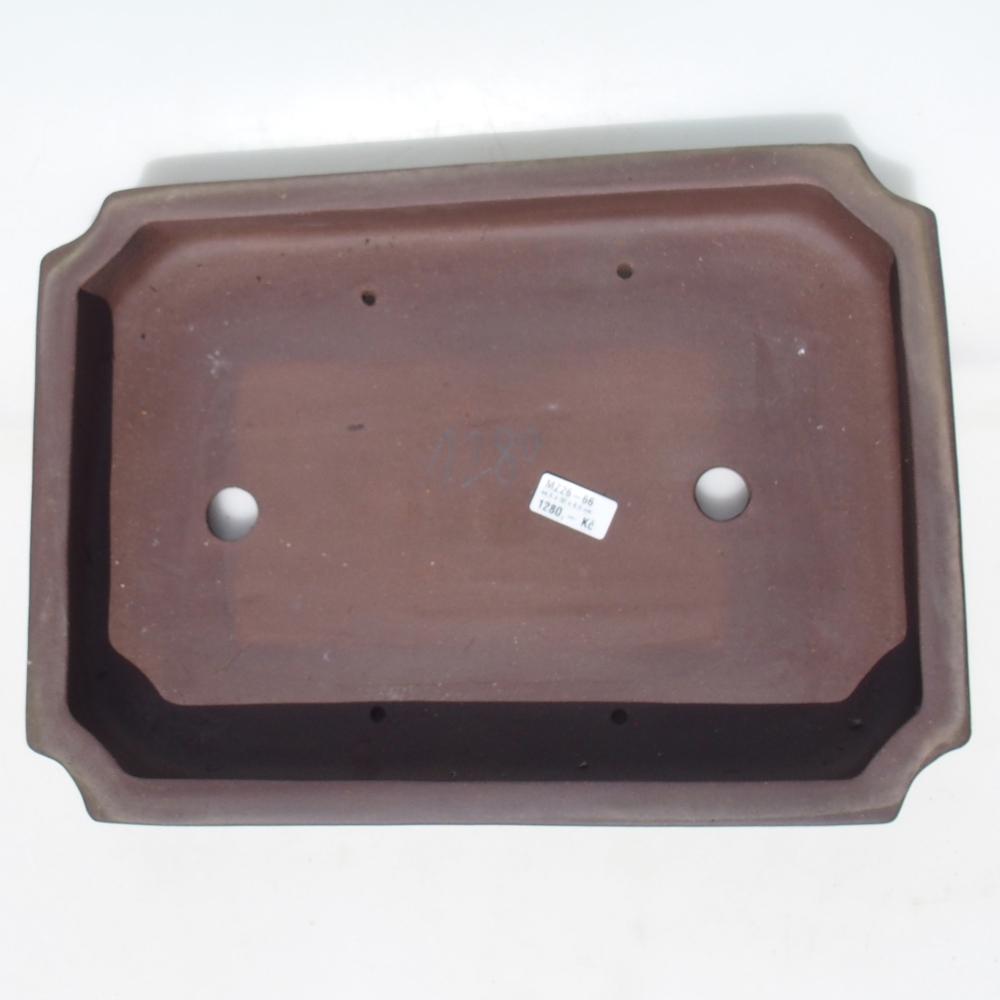 Bol pour bonsaï 44,5 x 32 x 6,5 cm - brun