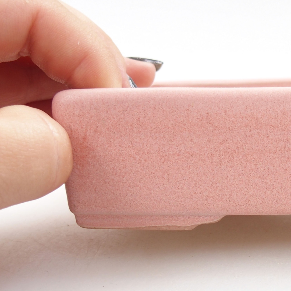 Bol à bonsaï en céramique 22 x 17 x 5 cm, vert