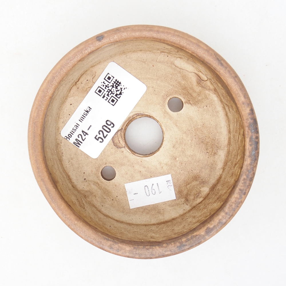 Bol à bonsaï en céramique 9 x 9 x 3,5 cm, rose