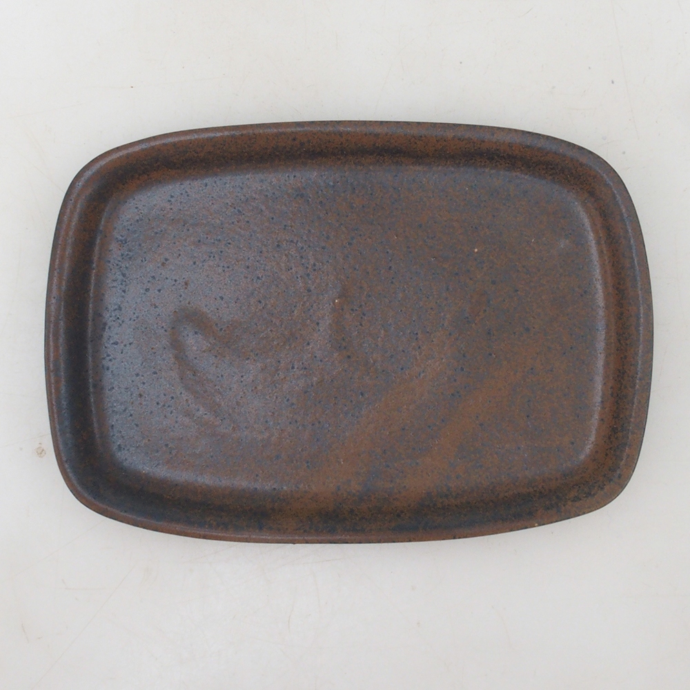 Bol en céramique H02 - 17,5 x 12 x 1 cm - brun