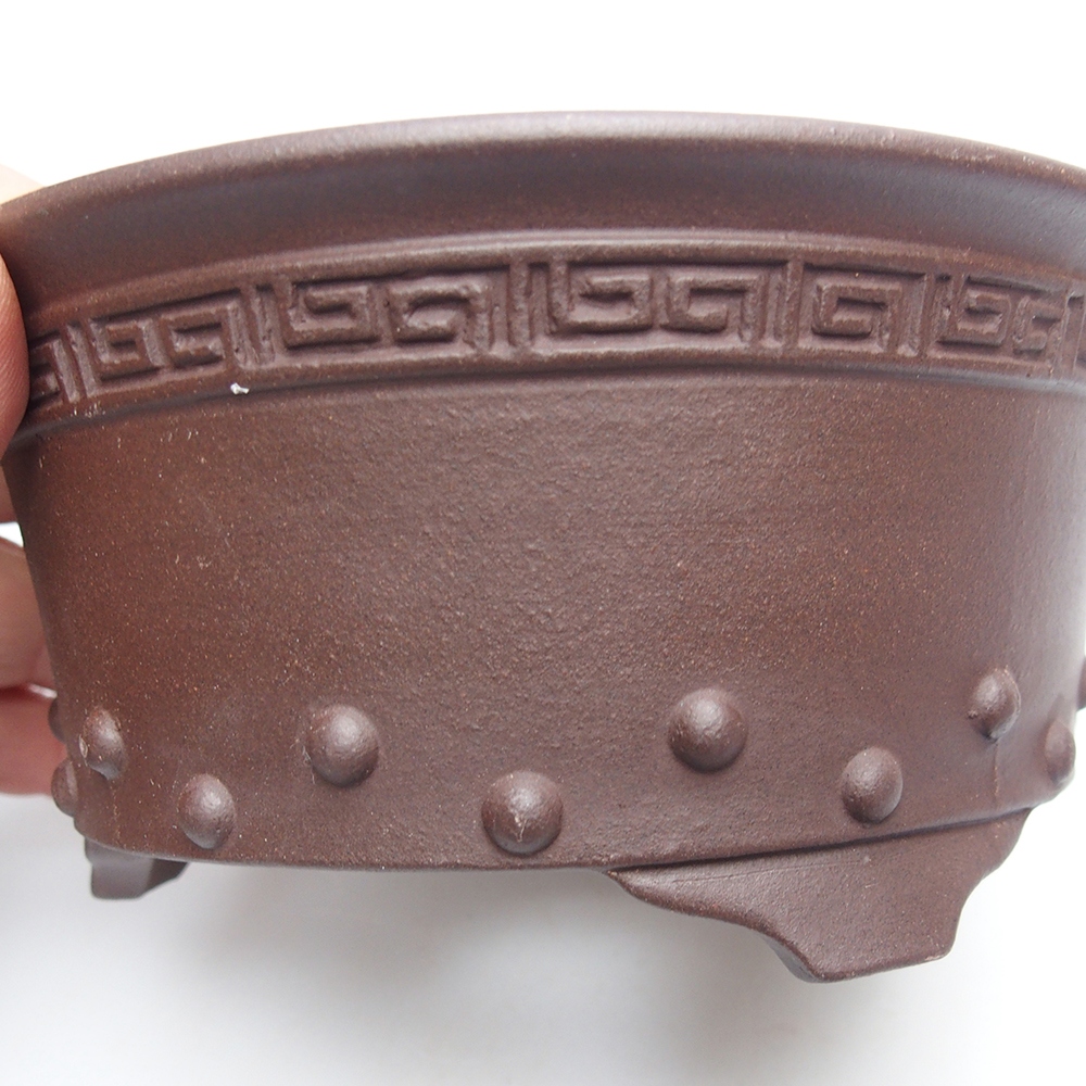 Bol 15 x 15 x 7 cm brun