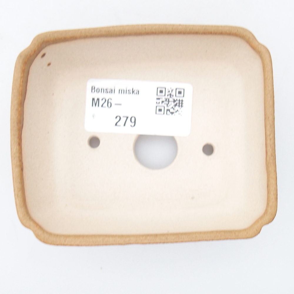 Mini bol bonsaï 8,5 x 7,5 x 3 cm, brun