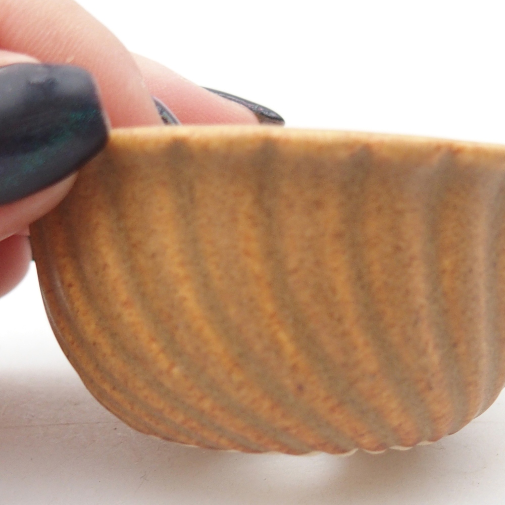 Mini bol bonsaï 5,5 x 5,5 x 3 cm, brun