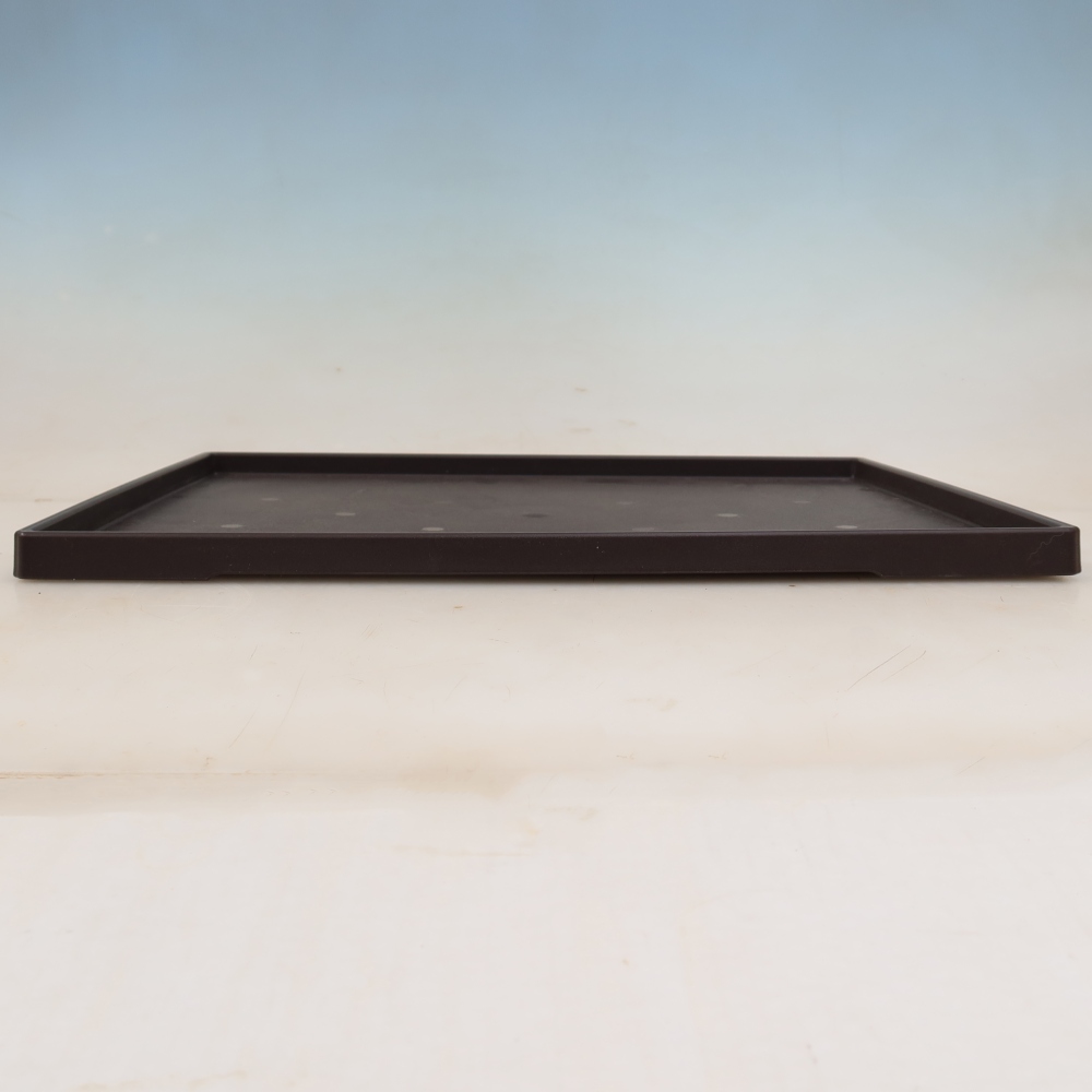 Soucoupe pour bonsaï en plastique PP-6 - 40 x 30 x 1,8 cm