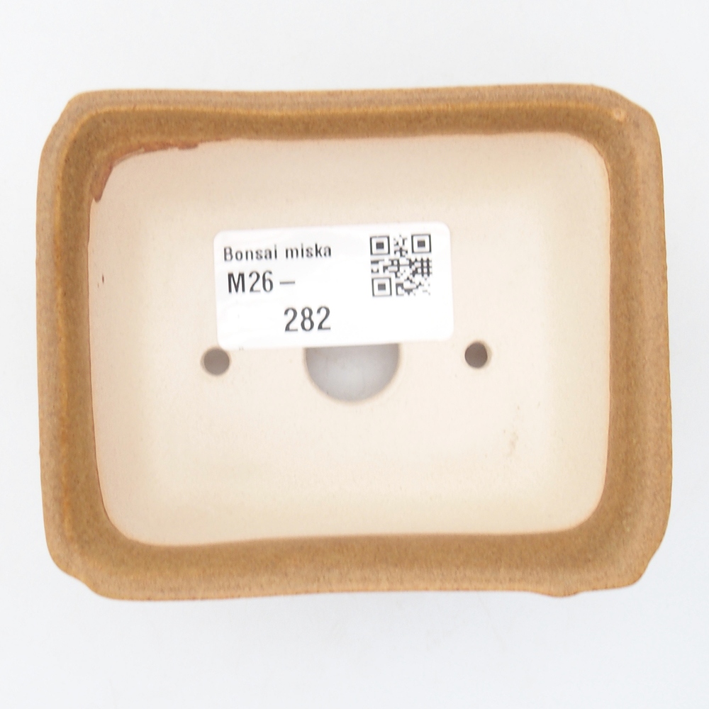 Mini bol bonsaï 9 x 7 x 4,5 cm, brun