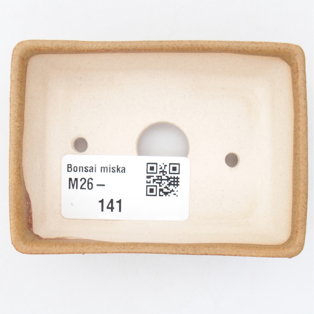 Mini bol bonsaï 8 x 6 x 2,5 cm, brun