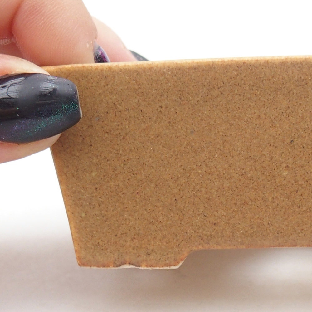 Mini bol bonsaï 9 x 6,5 x 3,5 cm, brun