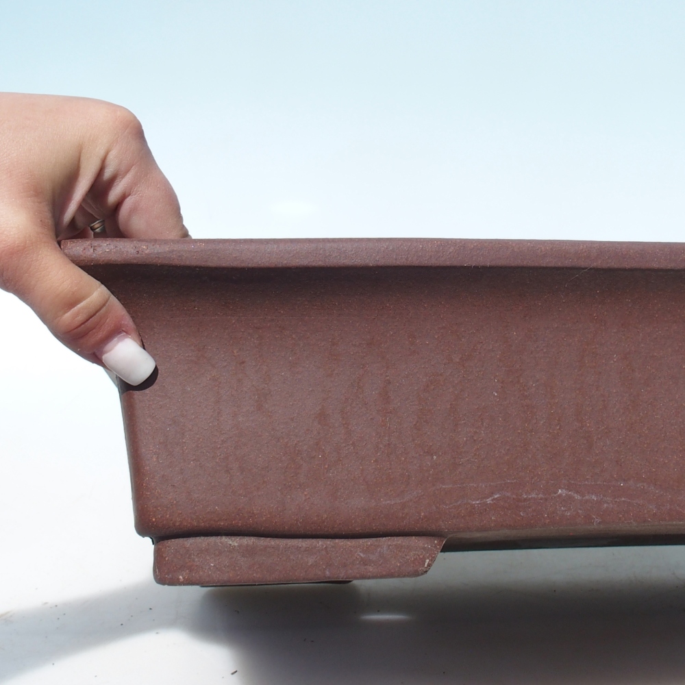 Bol pour bonsaï 46 x 35 x 10,5 cm - brun