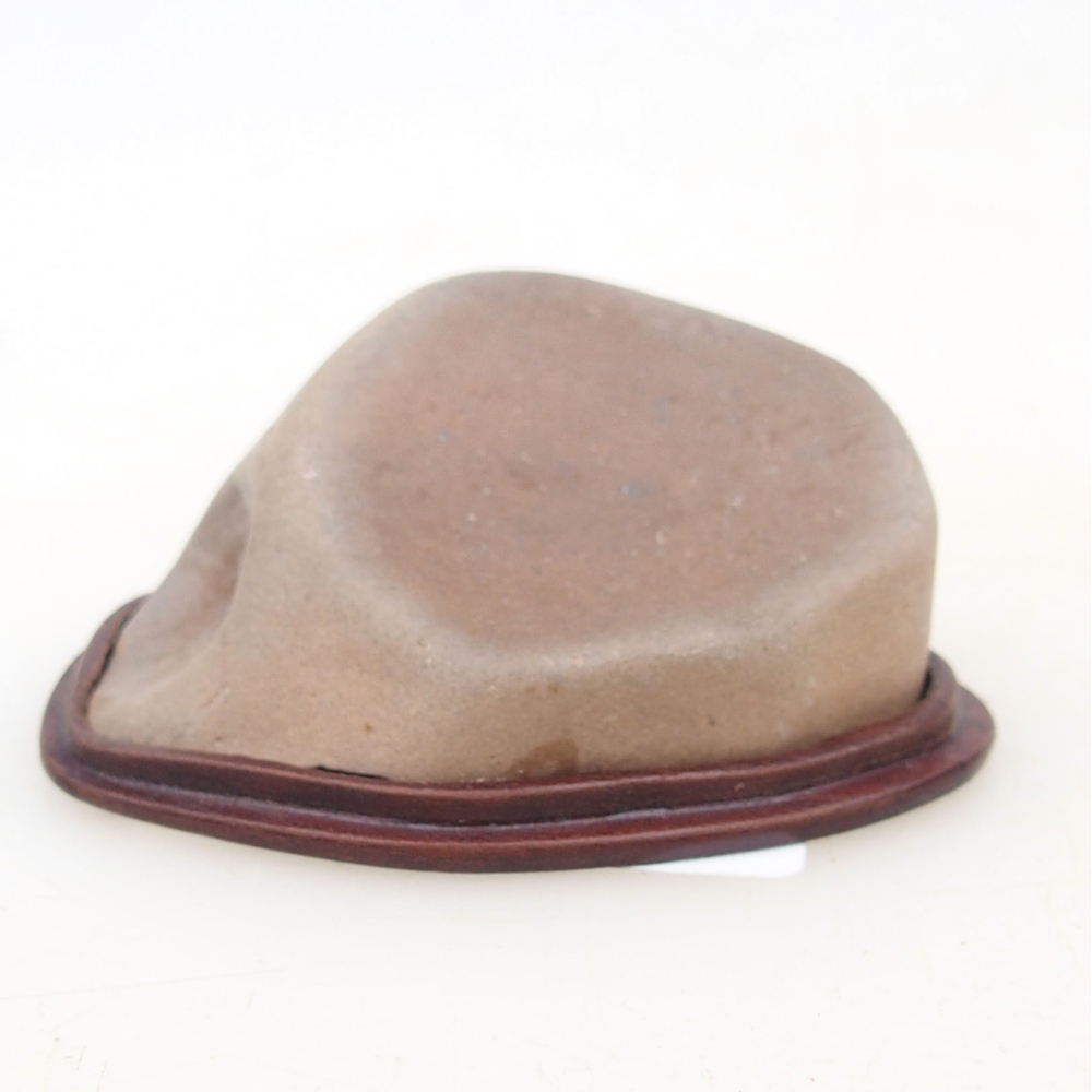 Suiseki - Pierre avec DAI (base en bois)