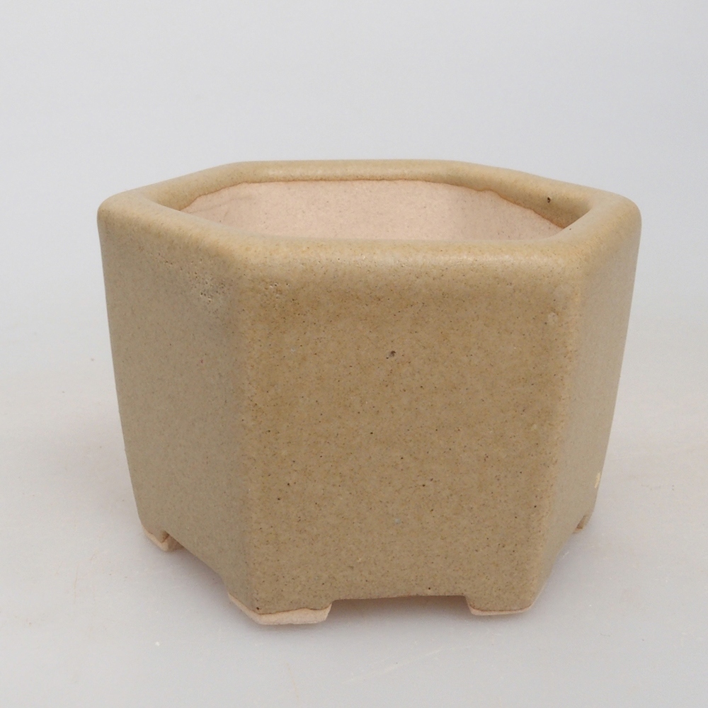 Mini bol à bonsaï 6,5 x 6 x 4 cm, brun