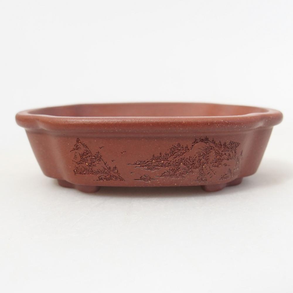 Bol 7 x 6 x 2 cm couleur brique