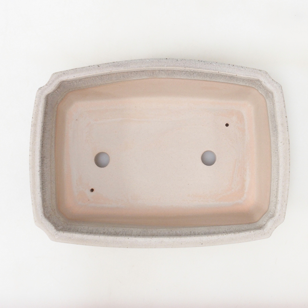 Bol à bonsaï H07 - 30 x 20,5 x 8 cm - beige