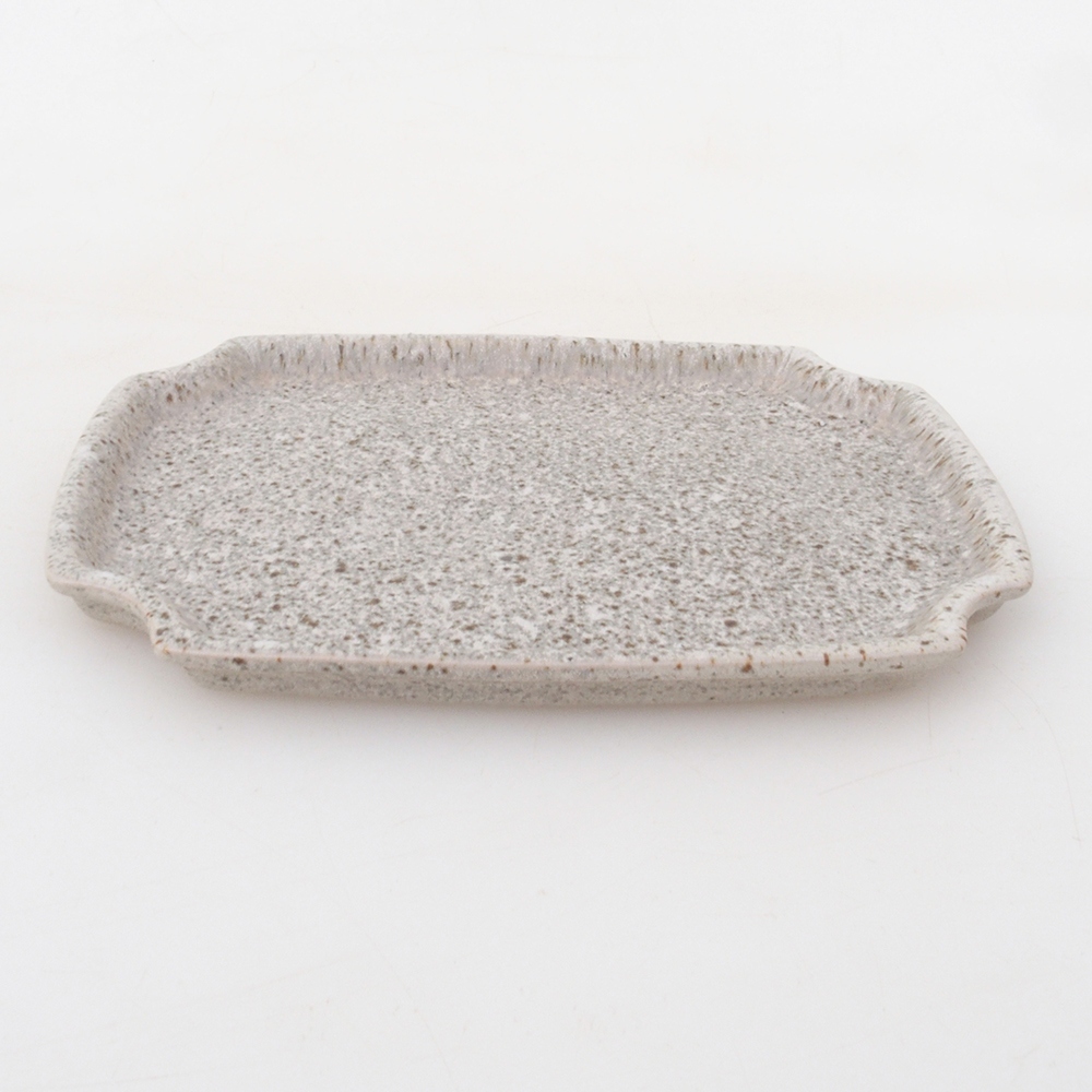 Bol en céramique H17 -15,5 x 11 x 1 cm - beige