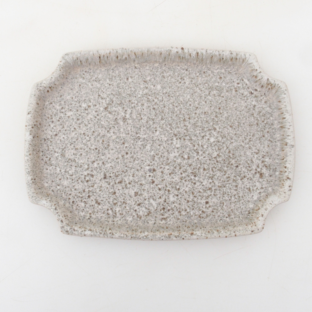 Bol bonsaï + soucoupe H17 - 15 x 10 x 4 cm - beige