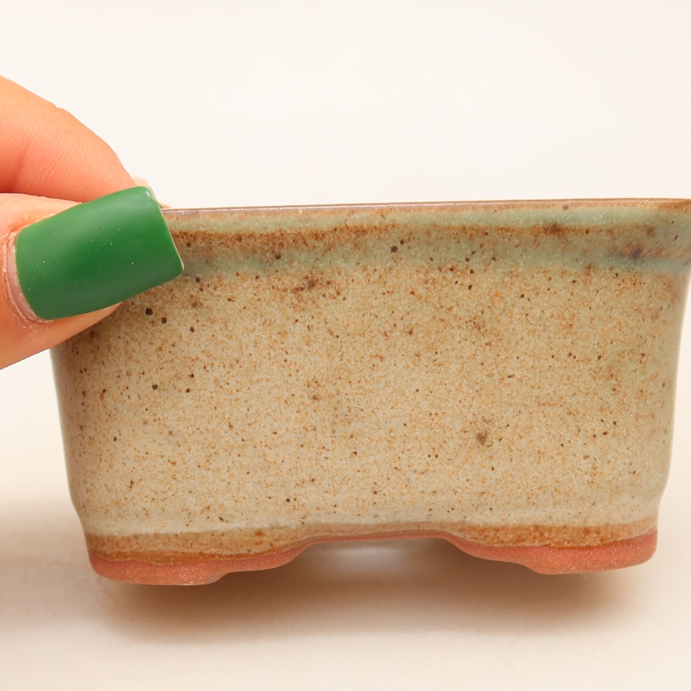 Bol en céramique  9 x 6,5 x 4,5 cm, couleur beige