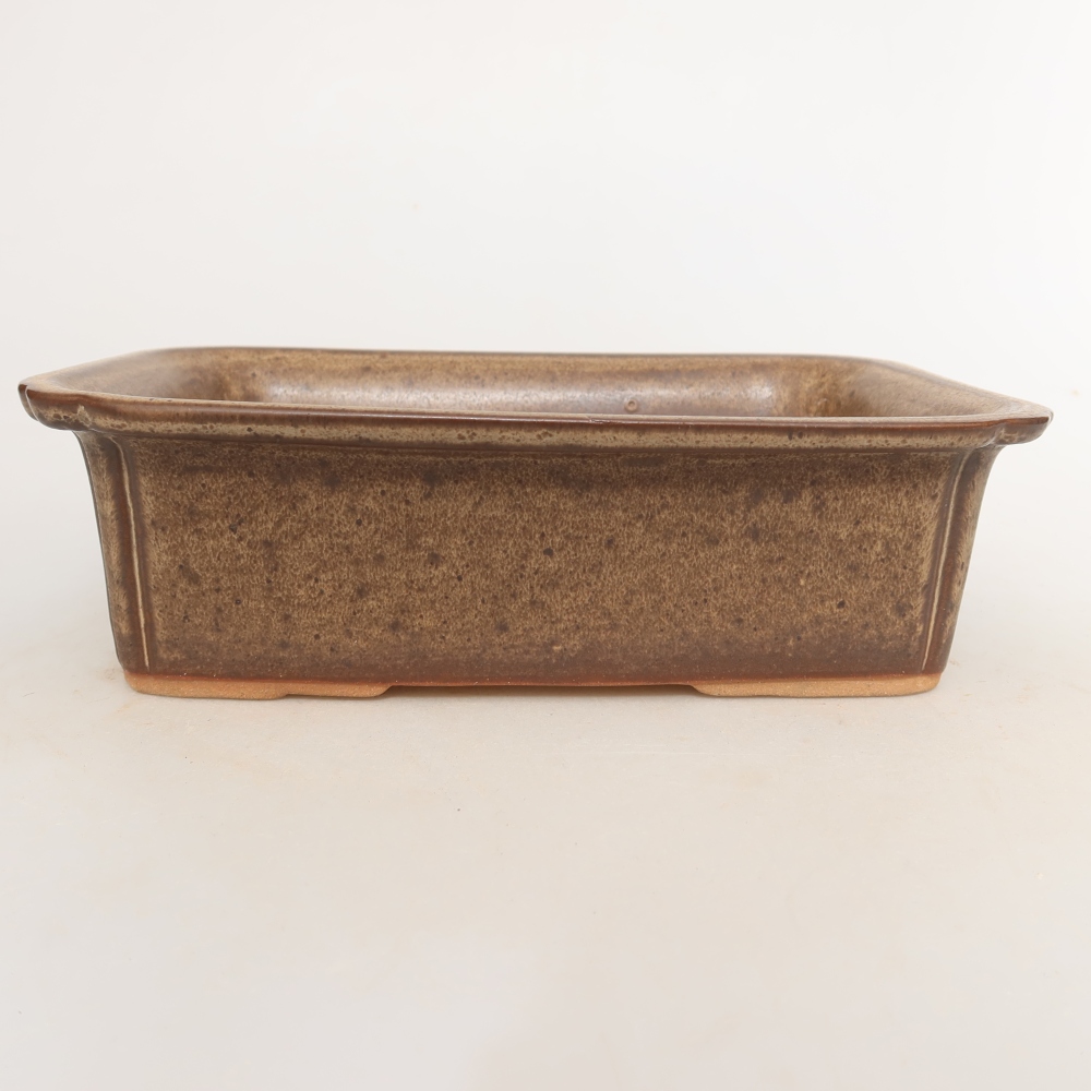Bol en céramique  20 x 15,5 x 5,5 cm, couleur marron