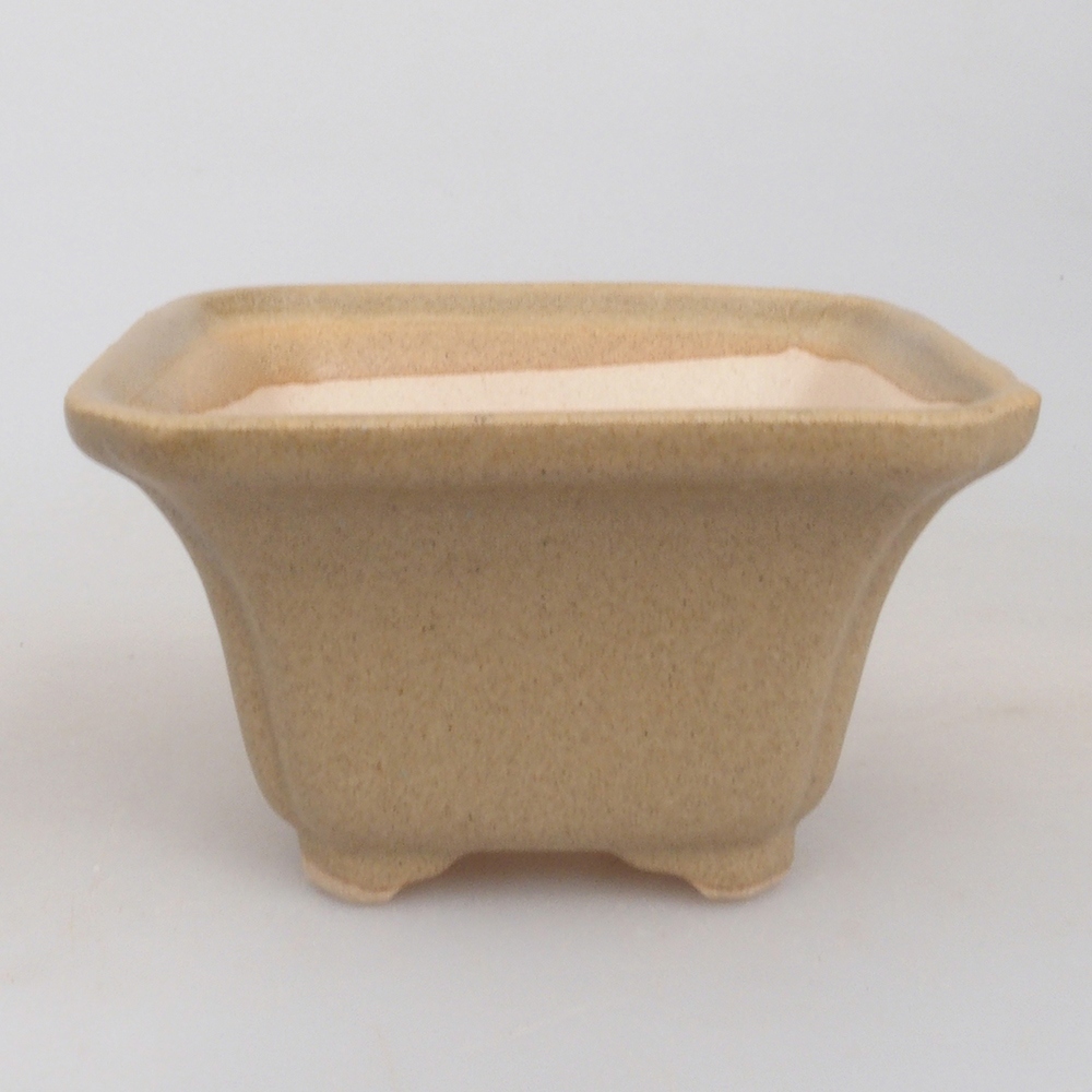 Mini bol bonsaï 7,5 x 7,5 x 4,5 cm, brun