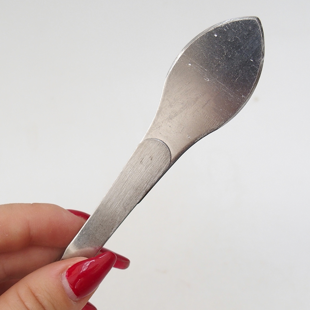 Spatule et pince 22 cm - acier inoxydable