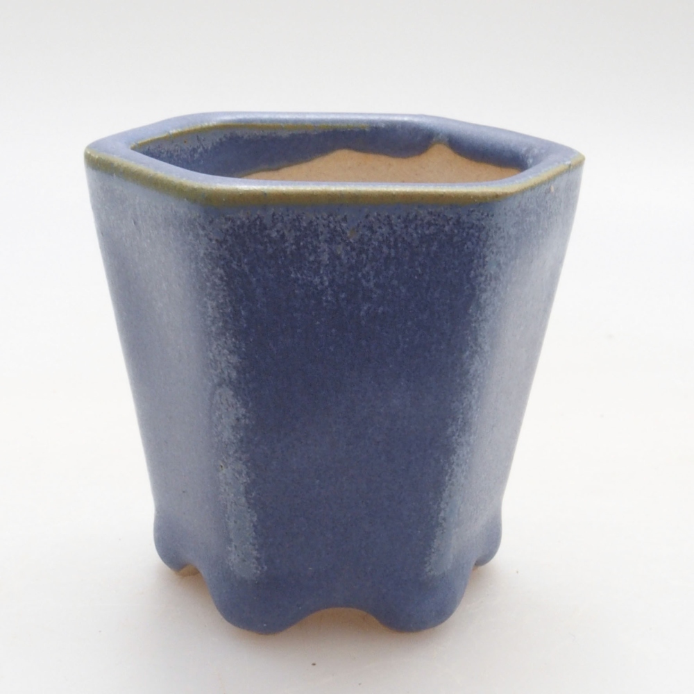 Mini bol bonsaï 5 x 4,5 x 5 cm, couleur bleu