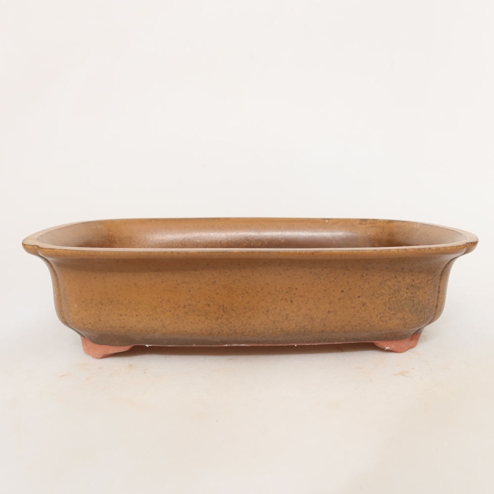 Bol en céramique  24 x 17 x 6 cm, couleur marron