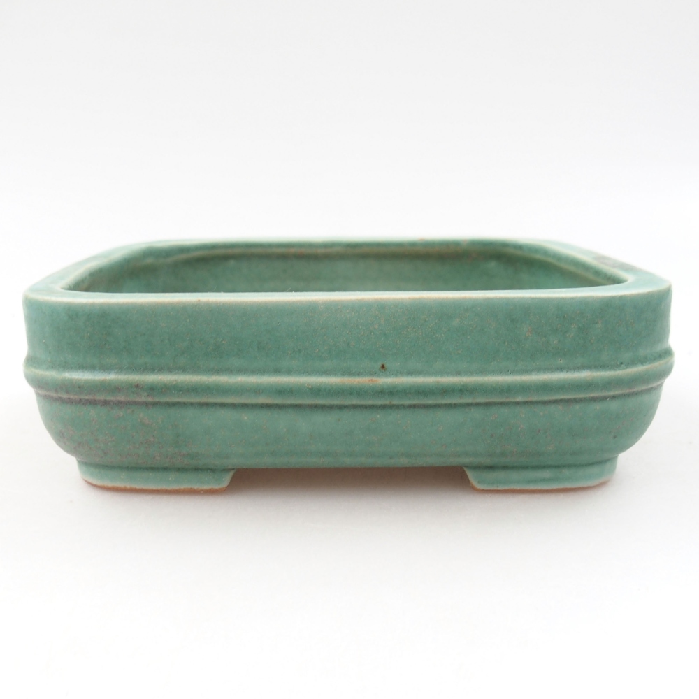 Bol à bonsaï en céramique 22 x 17 x 5 cm, vert
