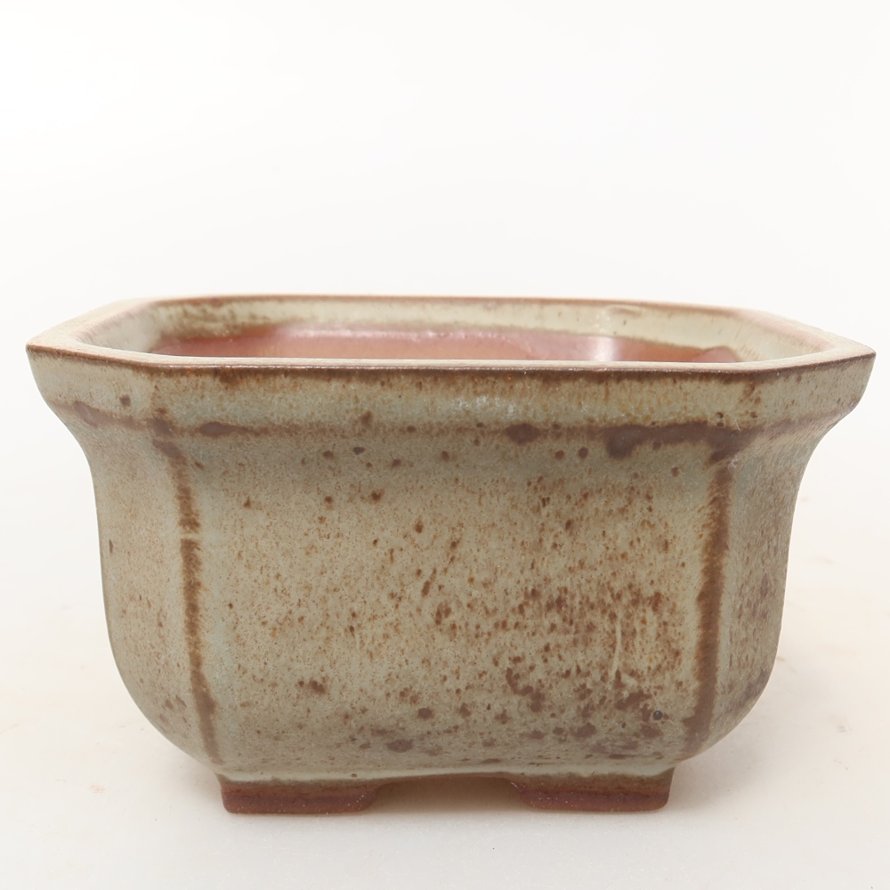 Coquille en céramique  11 x 11 x 6,5 cm, couleur beige