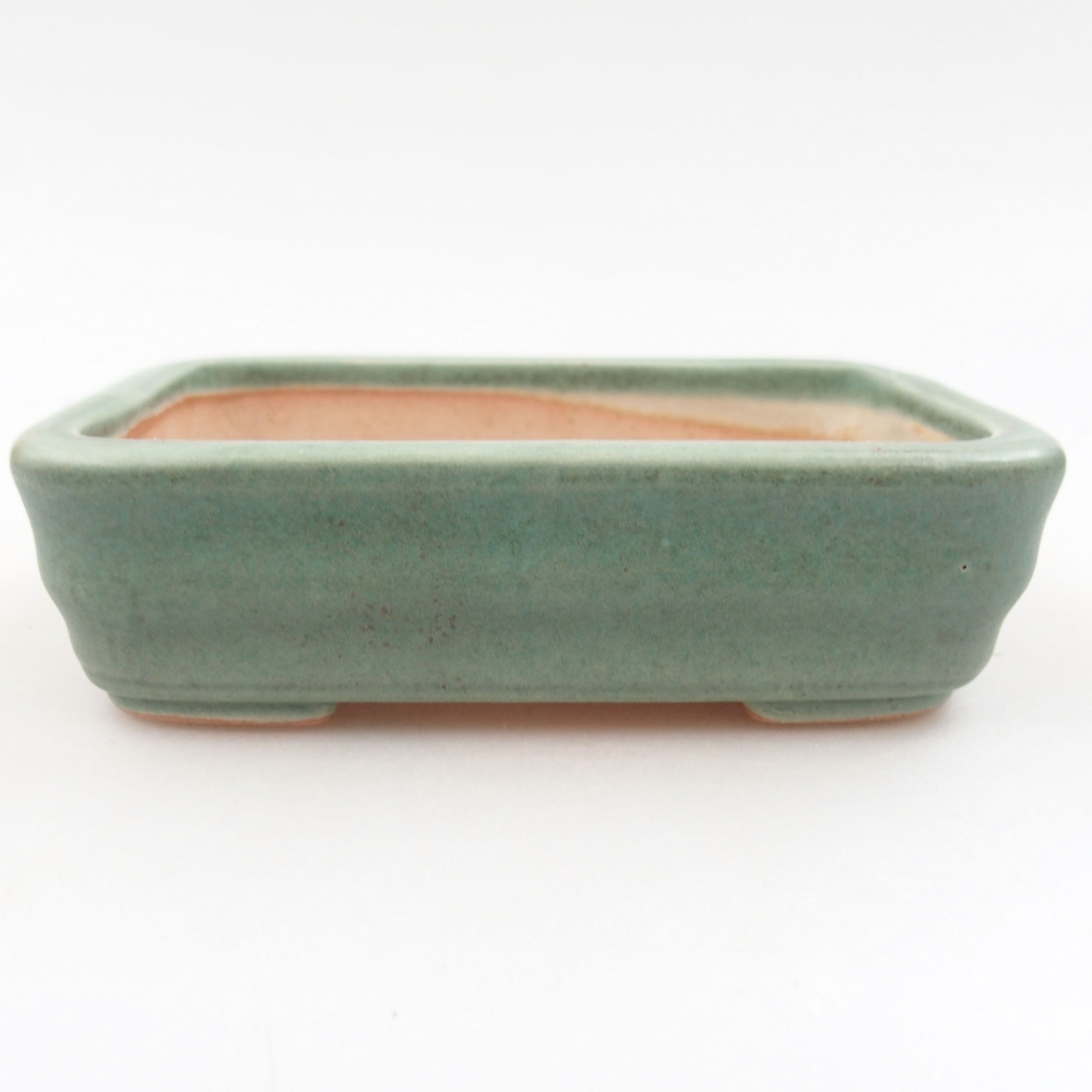 Bol à bonsaï en céramique 22 x 17 x 5 cm, vert