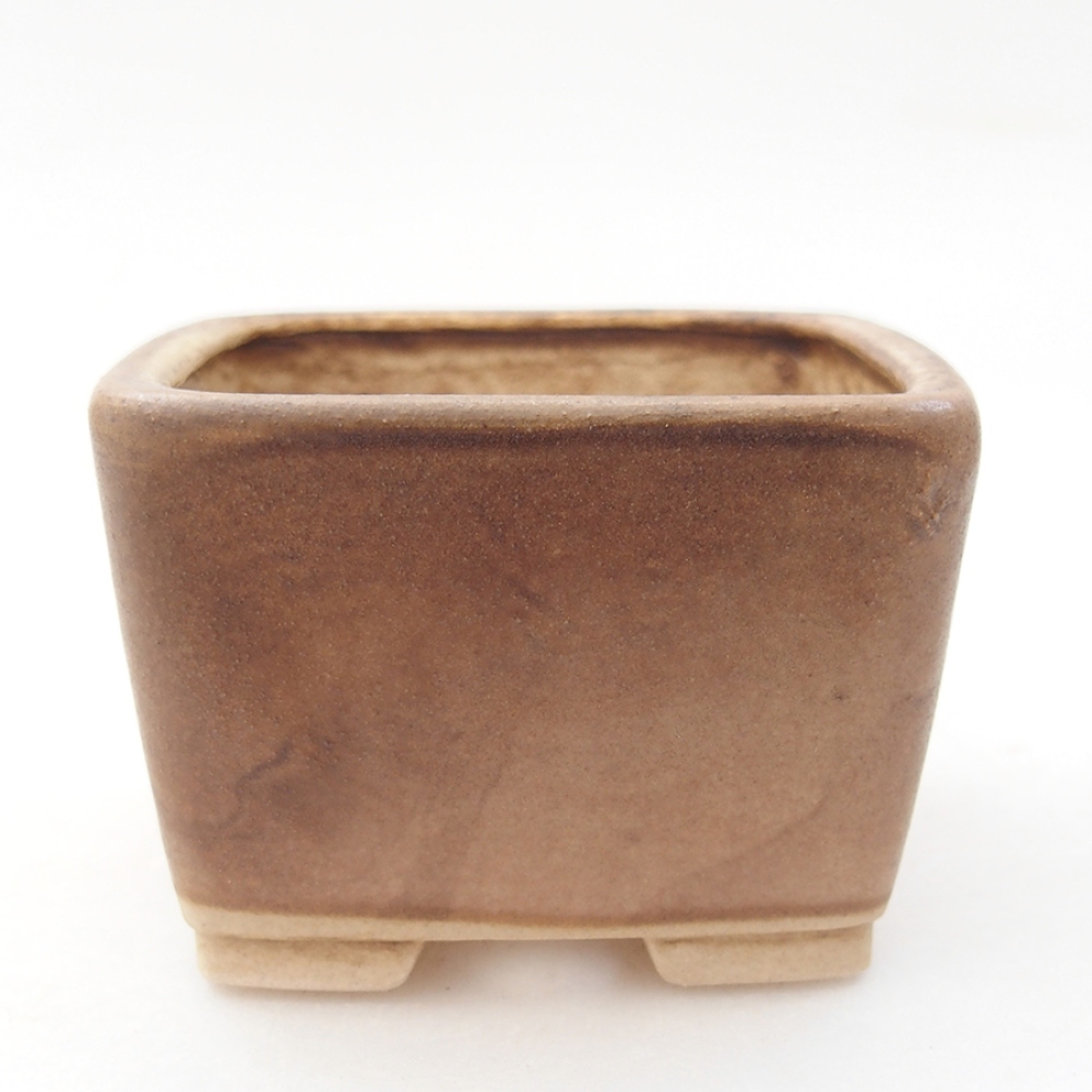 Bol à bonsaï en céramique 6 x 6 x 4,5 cm, rose