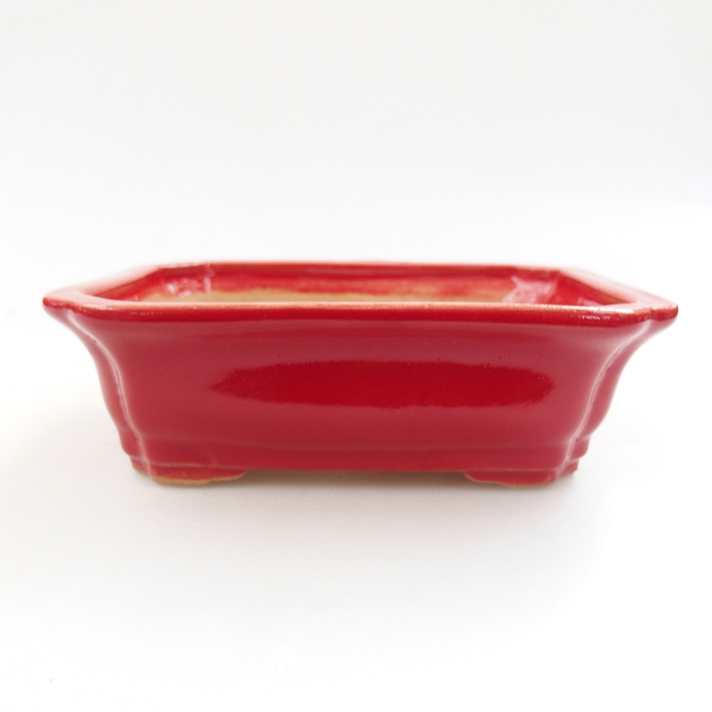 Bol à bonsaï en céramique 22 x 17 x 5 cm, vert