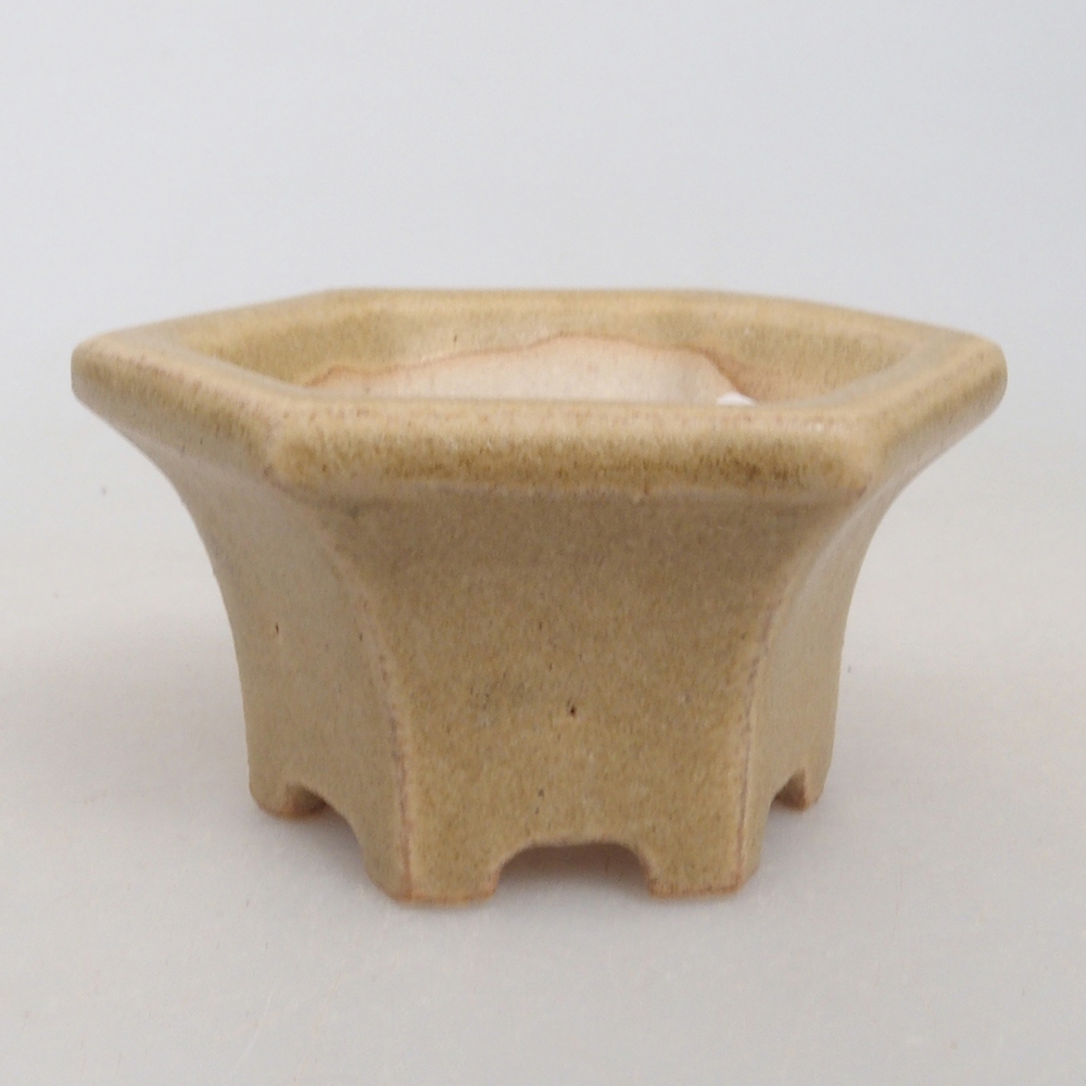 Mini bol bonsaï 4,5 x 4,5 x 2,5 cm, brun