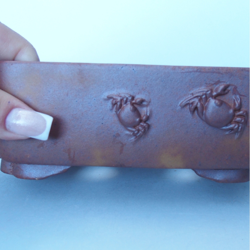 Bol 16 x 11 x 6 cm brun