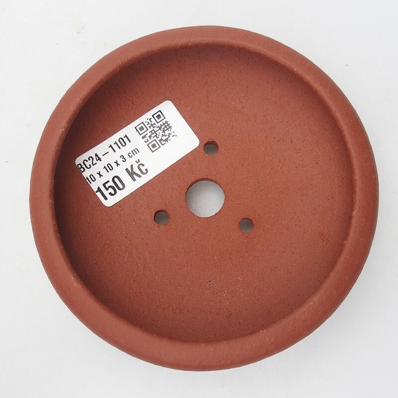 Bol bonsaï 11 x 11 x 3,5 cm, couleur brique