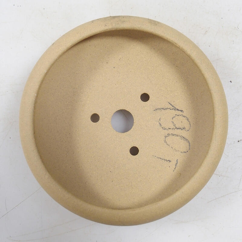 Coupe bonsaï 11 x 11 x 3,5 cm, couleur ocre