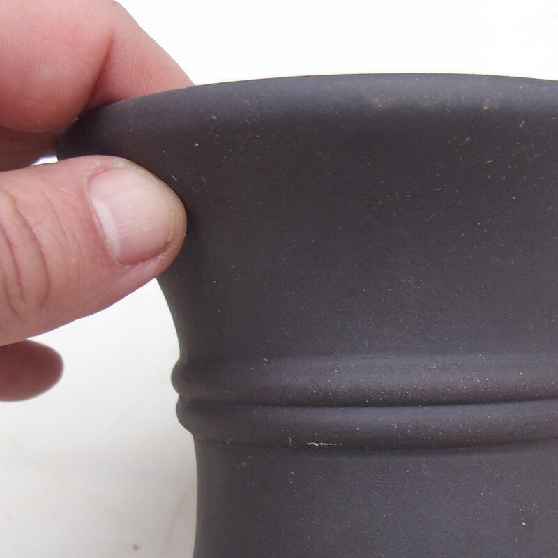 Bol pour bonsaïs 13 x 13 x 8 cm, noir