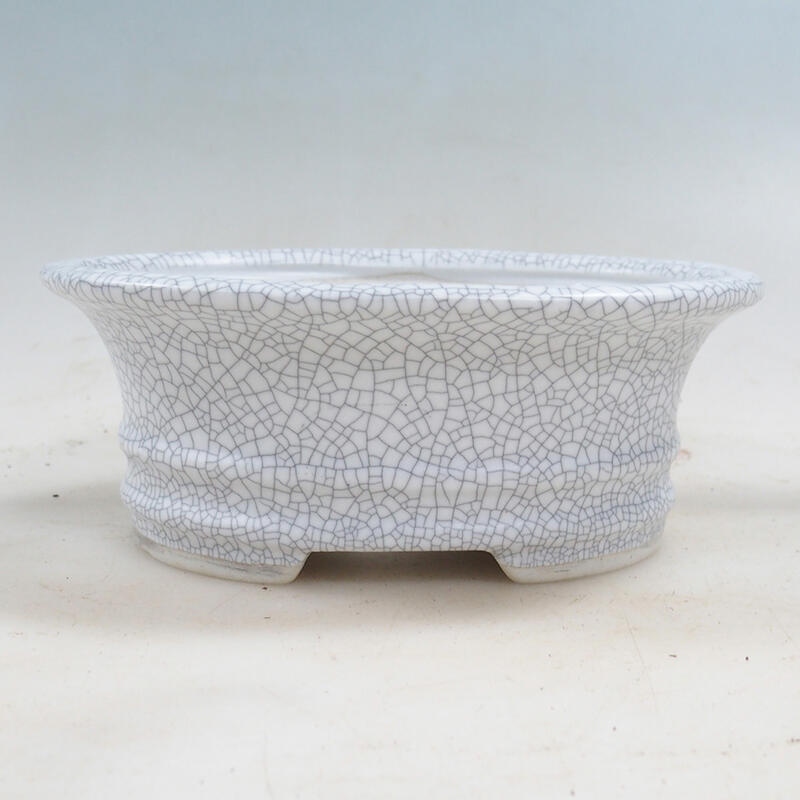 Bol pour bonsaï 14,5 x 11,5 x 5,5 cm, couleur raku