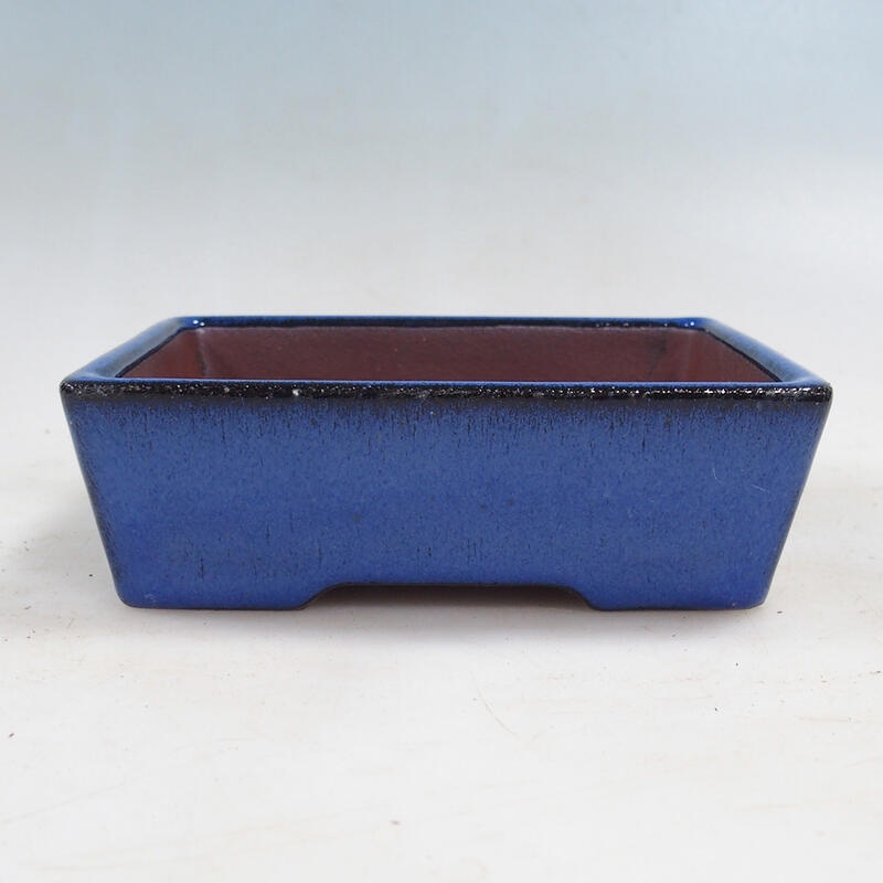 Bol à bonsaï 14,5 x 11 x 4,5 cm, couleur bleu