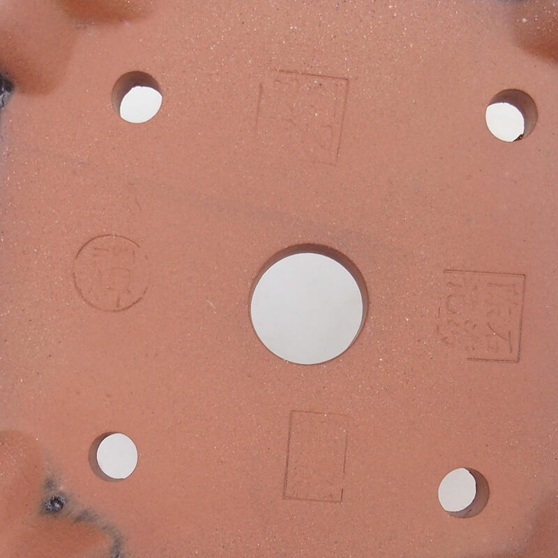 Bol pour bonsaï 14,5 x 14,5 x 8,5 cm, couleur marron