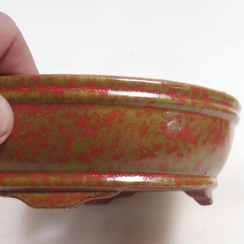 Bol bonsaï 15,5 x 11,5 x 4,5 cm, couleur ocre