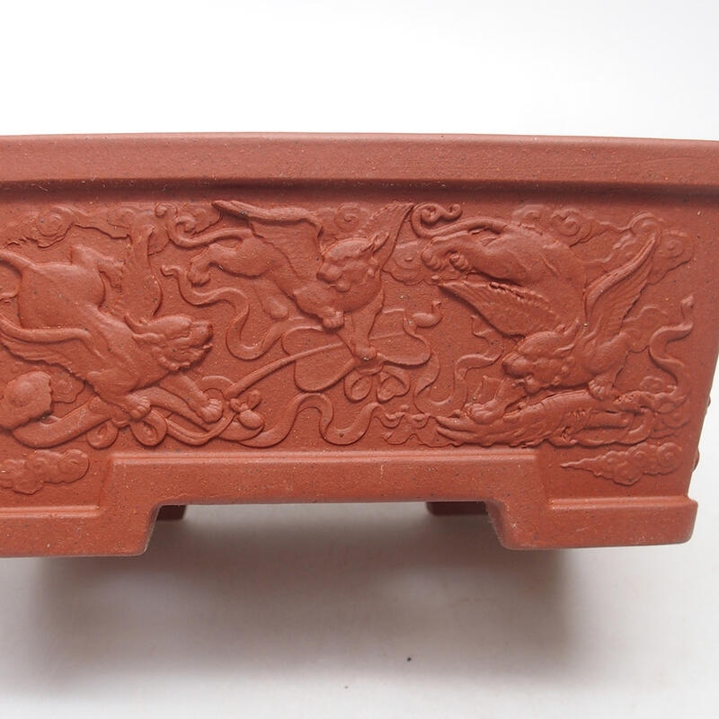 Bol bonsaï 15,5 x 11 x 6,5 cm, couleur brique