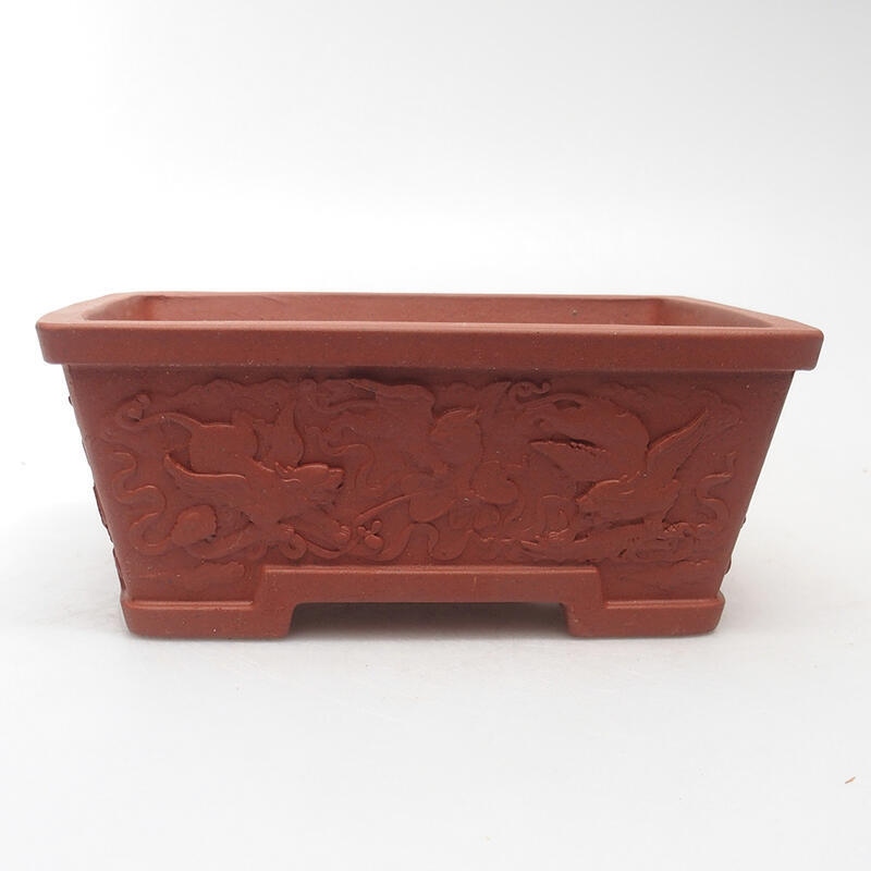 Bol bonsaï 15,5 x 11 x 6,5 cm, couleur brique