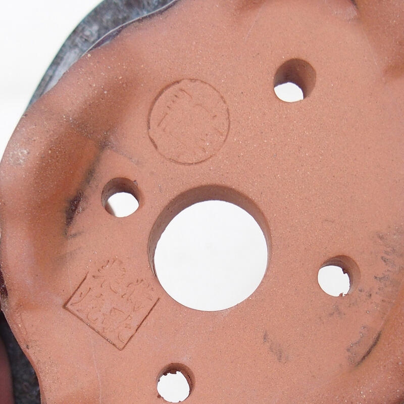 Bol bonsaï 15,5 x 13 x 7,5 cm, couleur bordeaux