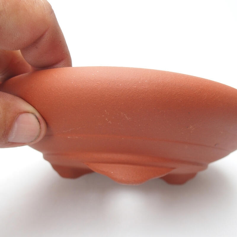 Bol bonsaï 15,5 x 15,5 x 4,5 cm, couleur brique