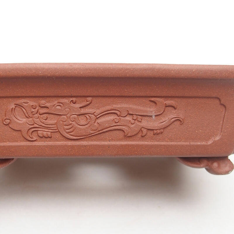 Bol bonsaï 17,5 x 13,5 x 5,5 cm, couleur brique