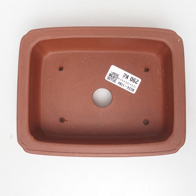 Bol bonsaï 17,5 x 13,5 x 5,5 cm, couleur brique