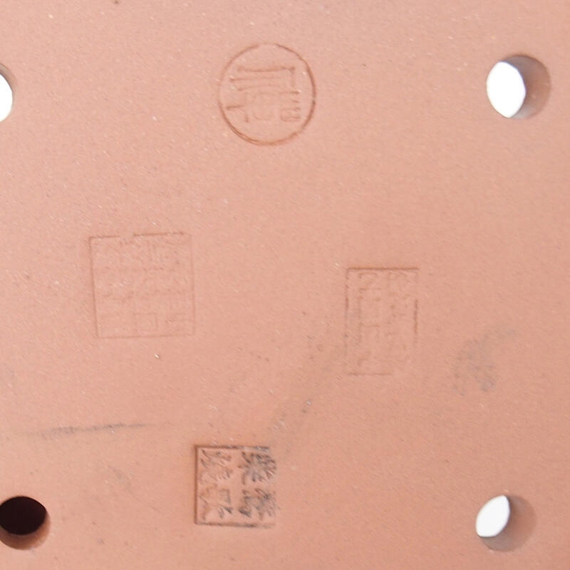 Bol bonsaï 18,5 x 14,5 x 4,5 cm, couleur blanc bordeaux